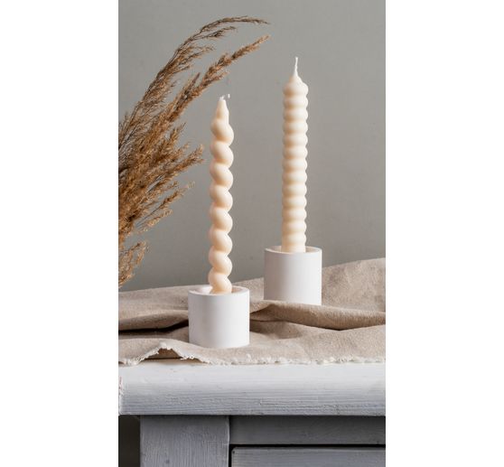 Silicone stick candle mould