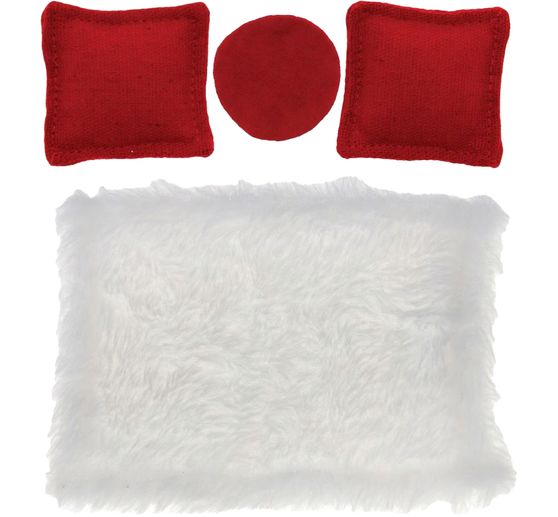 Miniature set "Cushion and rug"
