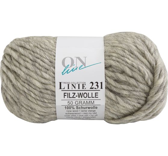 ONline Wool felting wool, line 231