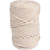 Recycled yarn with gold thread, Ø 4mm Ivory