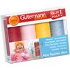 Gütermann all-purpose sewing thread set "Water Repellent" Coloured Col. 1