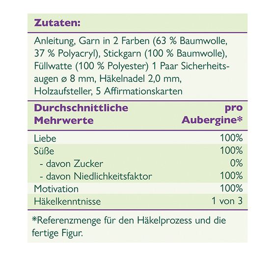 Crochet set "Emotional Support Veggies"