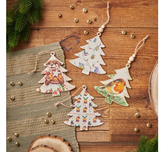 VBS Wooden decoration pendant