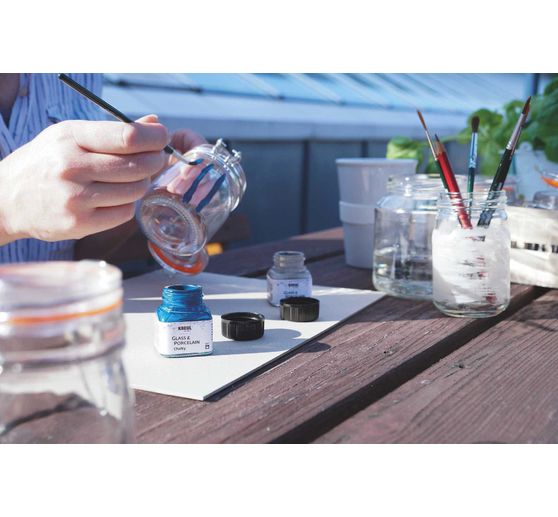 KREUL Glass & Porcelain "Chalky-Set"