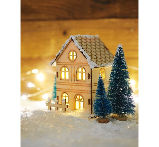 VBS Wooden building kit "House with deer"