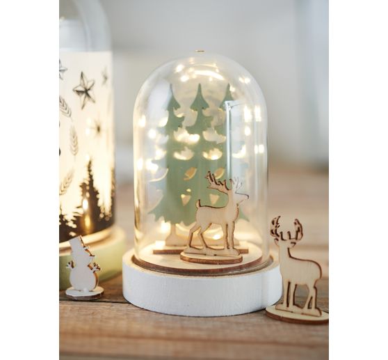 LED light chain with battery box