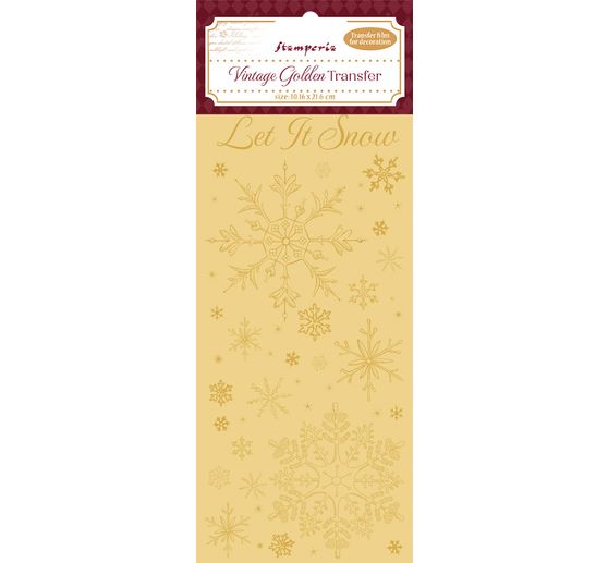 Vintage Golden Transfer