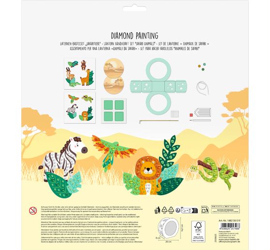 Diamond Painting Lanterns craft kit