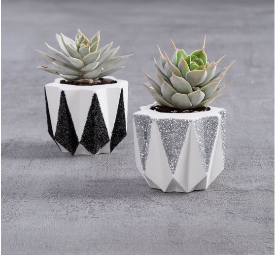 Organic glitter "Mini colour mix", 6 x 2 g