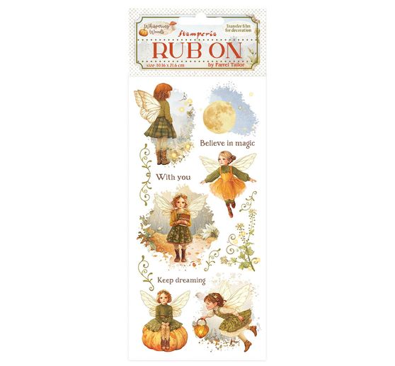 Rub On Transfer paper "Whispering Woods"