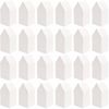 Advent calendar cardboard houses White