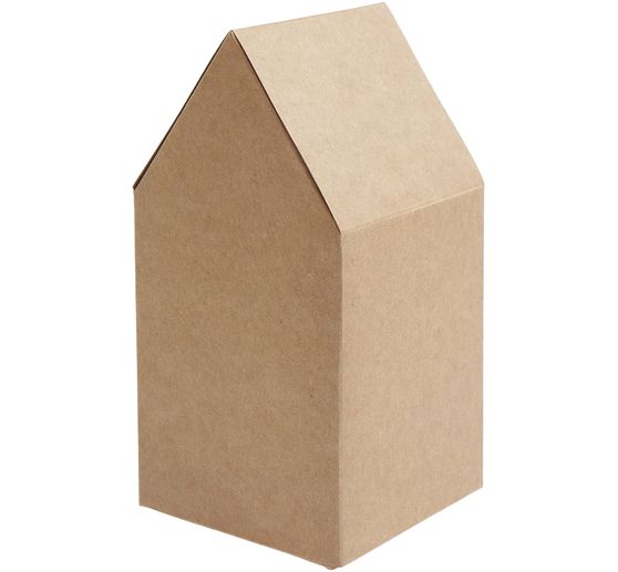 Advent calendar cardboard houses