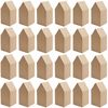 Advent calendar cardboard houses kraft Paper