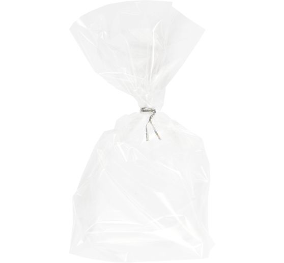 Bottom gusset bag "Transparent" with sealing strip
