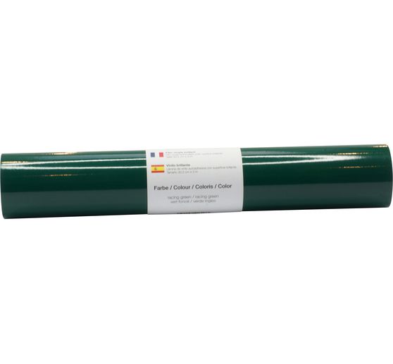 Self-adhesive vinyl film glossy