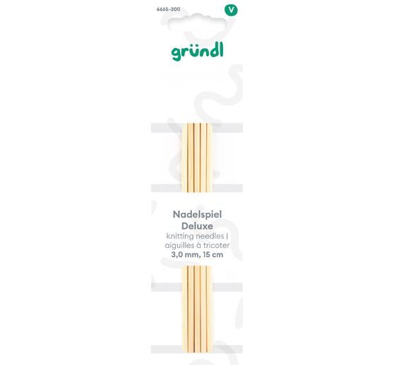 Gr&uuml;ndl Knitting needles "Deluxe"