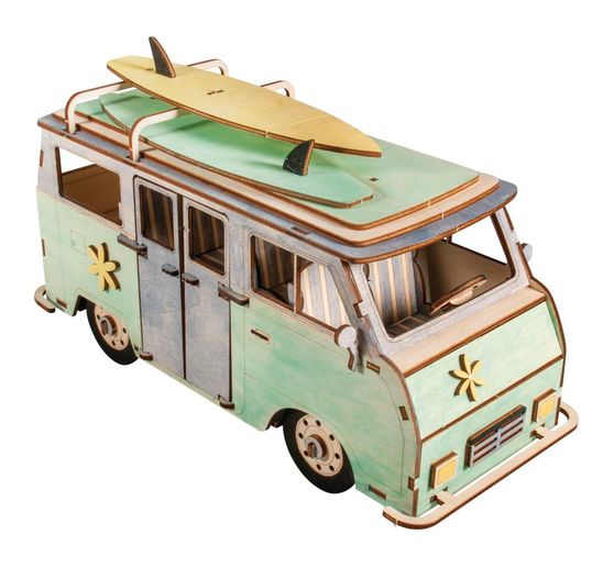Kit di costruzione in legno "Bus da campeggio
