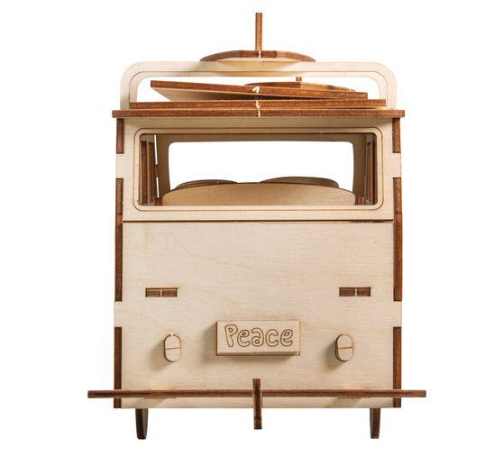 Kit di costruzione in legno "Bus da campeggio