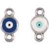 Elementi decorativi "Evil Eye" Argento