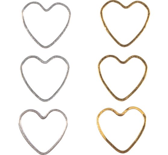 Elementi decorativi, argento/oro