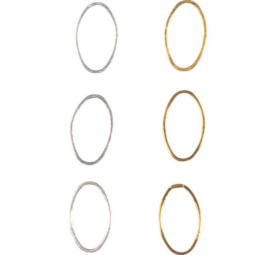 Elementi decorativi, argento/oro