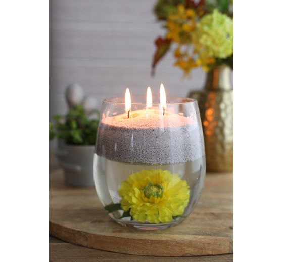 Candle sand with wicks