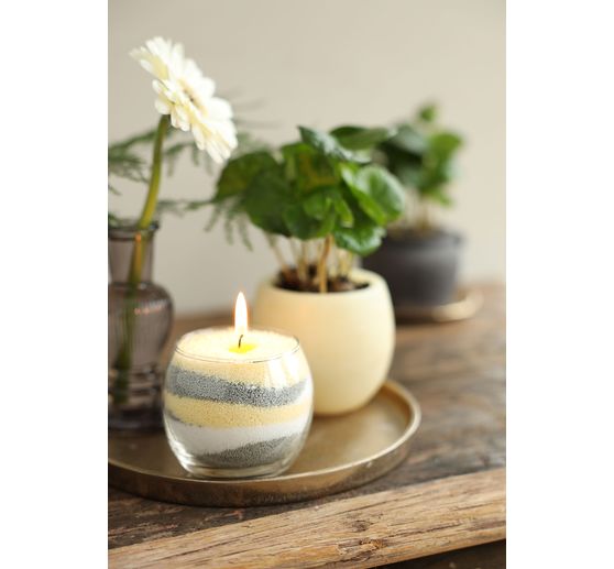 Candle sand with wicks