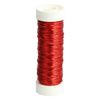 Copper wire, &Oslash; 0.30 mm, 50 m Red