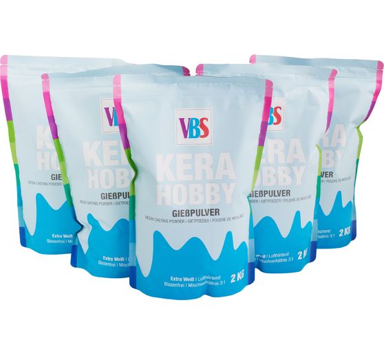 VBS Casting powder "KeraHobby", White