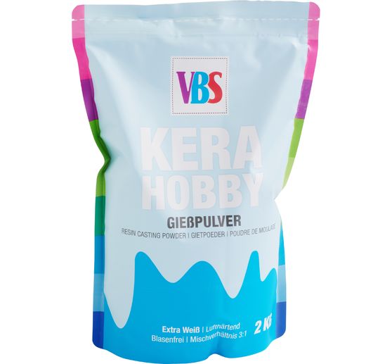 VBS Casting powder "KeraHobby", White