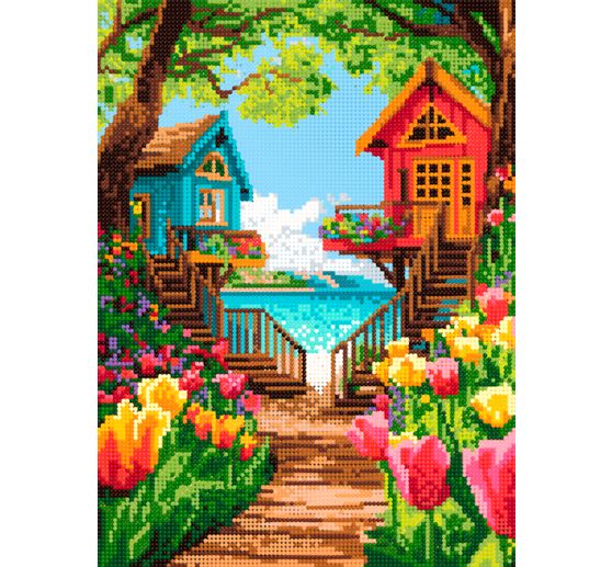 Diamond Painting set, 30 x 40 cm