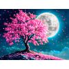 Diamond Painting set, 30 x 40 cm Luna piena