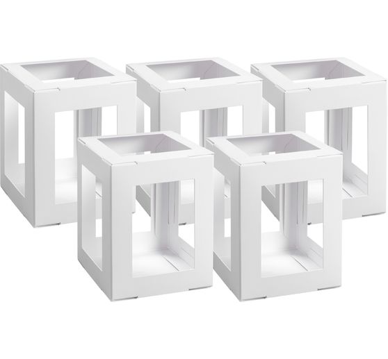 Lantern blank "Square", 5 pieces