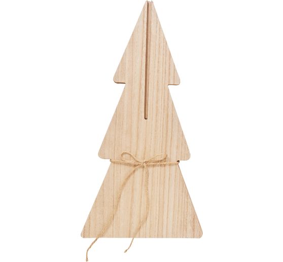 VBS Wooden plug-in motif "Fir tree silhouette"
