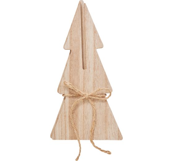 VBS Wooden plug-in motif "Fir tree silhouette"