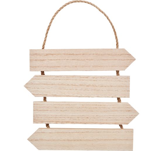 VBS Hanging sign "Signpost" with 4 directional arrows