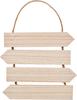 VBS Hanging sign "Signpost" with 4 directional arrows
