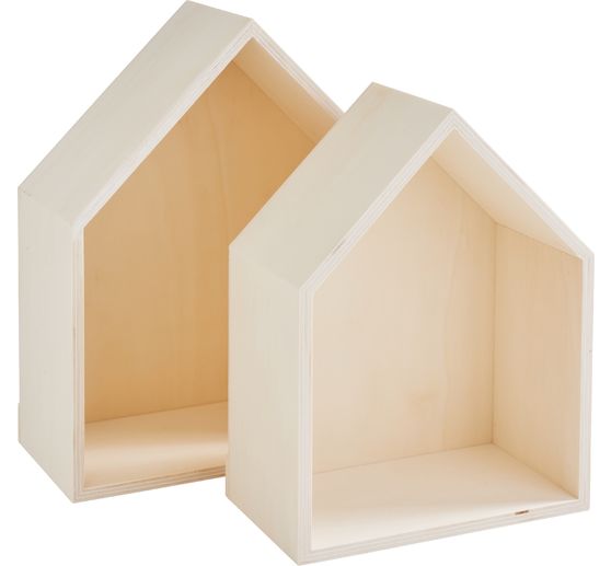 VBS Wooden shelf "House"