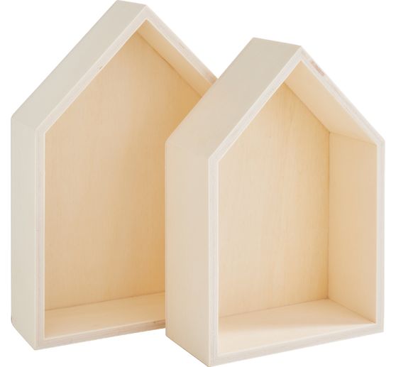 VBS Wooden shelf "House"