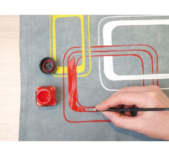 KREUL Javana Fabric paint set "Basic Colors"