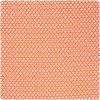 Tessuto popeline di cotone "Daisy" Arancione