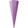 Coni regalo scolastici prodotti grezzi "Brillantini" Viola