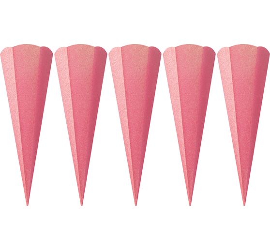 School cone blank "Glitter", 5 pieces