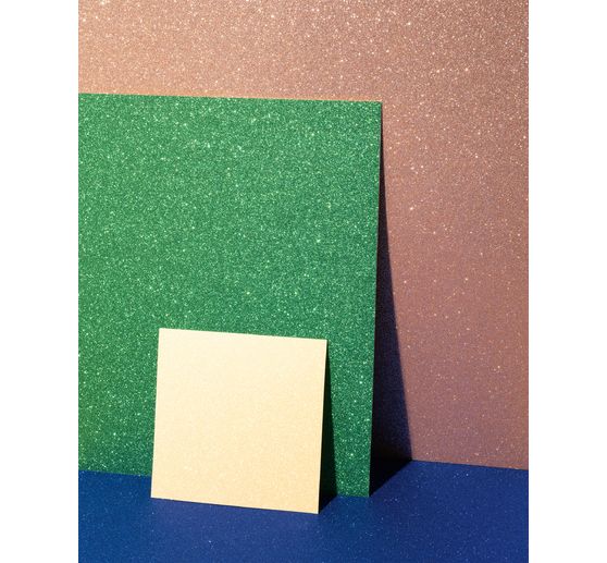 Cartone con brillantini Rainbow