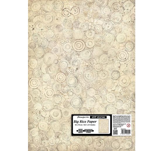 Motif straw silk "All Around", 50 x 70 cm