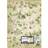 Motif straw silk "All Around", 50 x 70 cm Ivy
