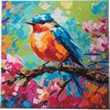 Pittura a diamante "Crystal Art Kit", 30 x 30 cm Robin