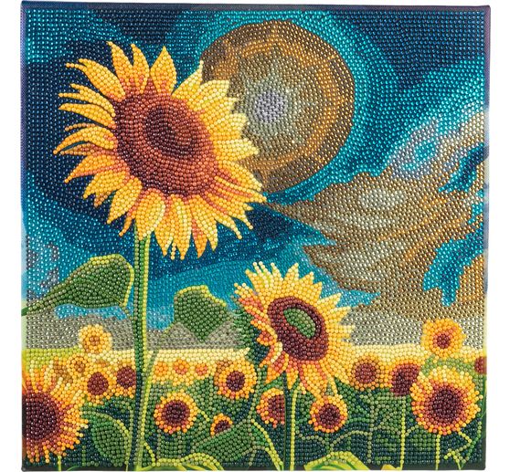 Pittura a diamante "Crystal Art Kit", 30 x 30 cm