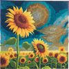 Pittura a diamante "Crystal Art Kit", 30 x 30 cm Sunflowers