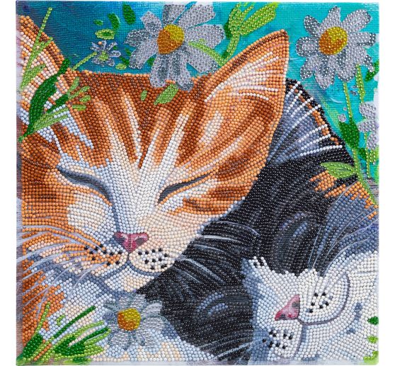 Pittura a diamante "Crystal Art Kit", 30 x 30 cm